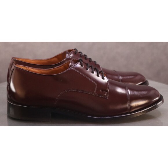 Bostonian Men\'s Cap Toe Dress Shoes Size 10.5 M Leather Cognac EUC main image 7
